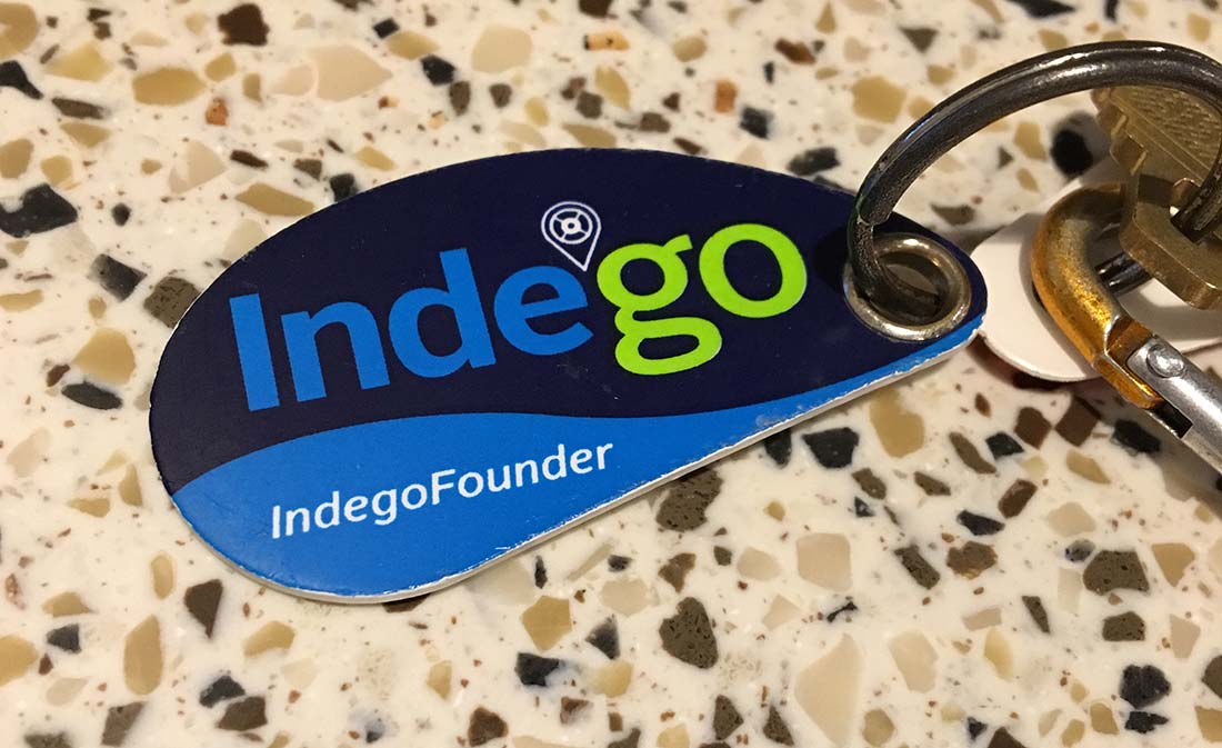 Indego key fob